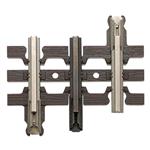 3RL 1/1-4" STRAIGHT (4 PCS) Atlas Item# 6015 Designed to work with Atlas O's new Double Slip Switch, or in any layout, this new fitter piece will be indispensable when making your layout plans and in building your layout.